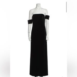 Sachin + Babi Elegant Black Evening Gown
